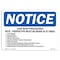 Signmission OSHA, Load Rack Procedures Note Proper PPE Must, 14in X 10in Rigid Plastic, 14" W, 10" H, Landscape OS-NS-P-1014-L-14023 - alternate 1